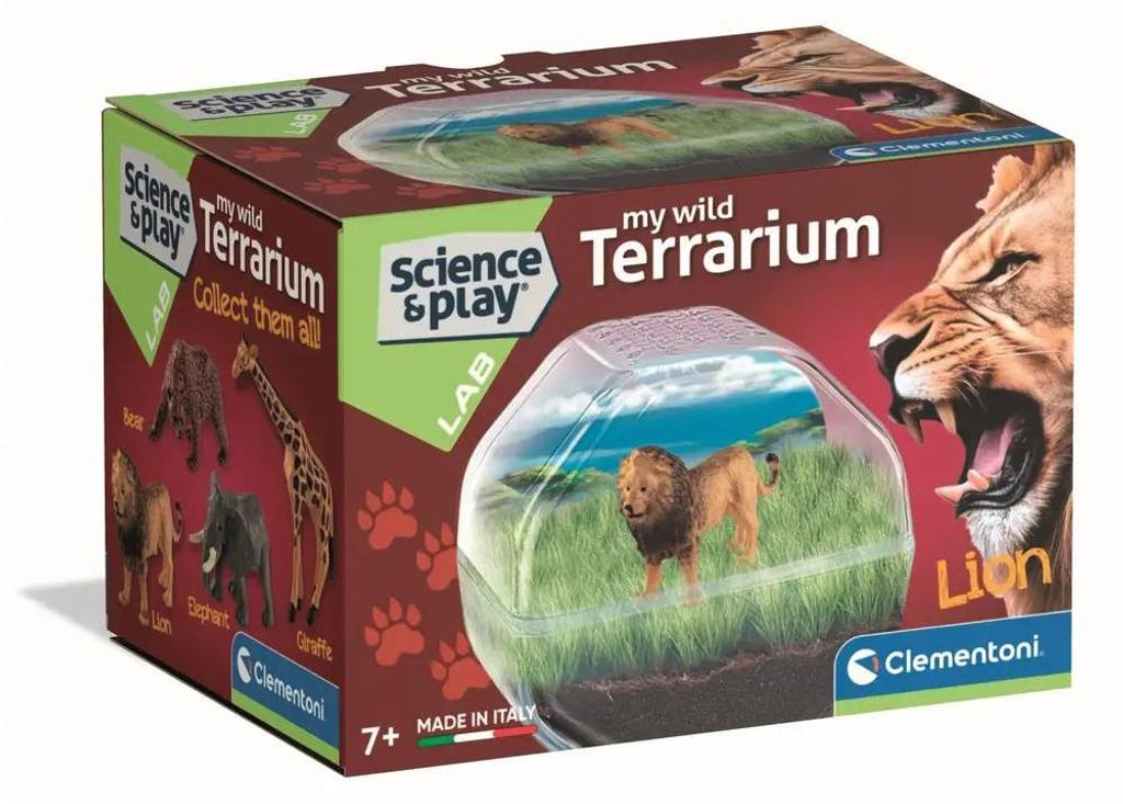 Clementoni Mini Terrarium - Löwe
