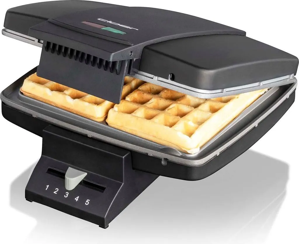 Cloer 1440 Waffle Maker per Famiglie - Facile da Usare e da Pulire