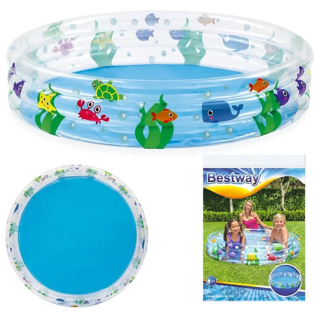 Bestway® Planschbecken Deep Dive Ø 152 x 30 cm Produktbild 