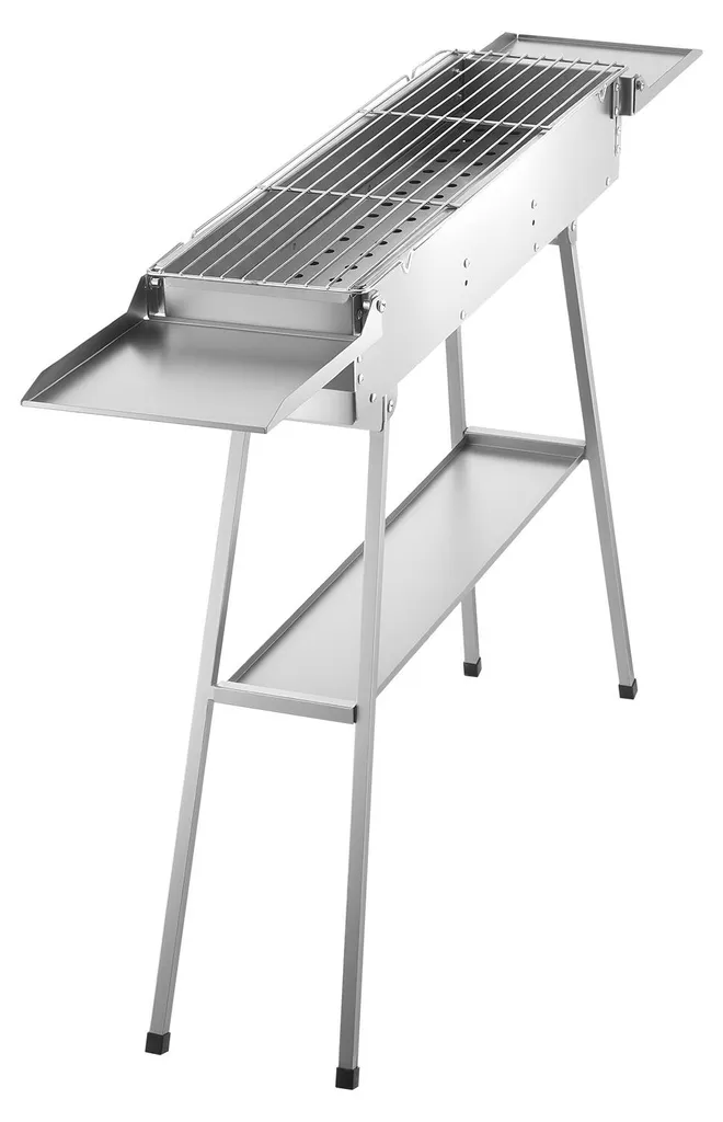 Barbecue Pliable Gain de Place en Inox : Fini l'Encombrement en Terrasse