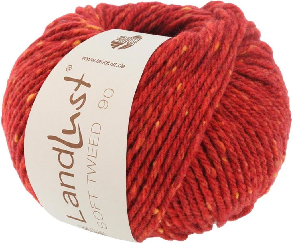 Lana Grossa Landlust Soft Tweed 90 klassisch verzwirntes Produktbild 