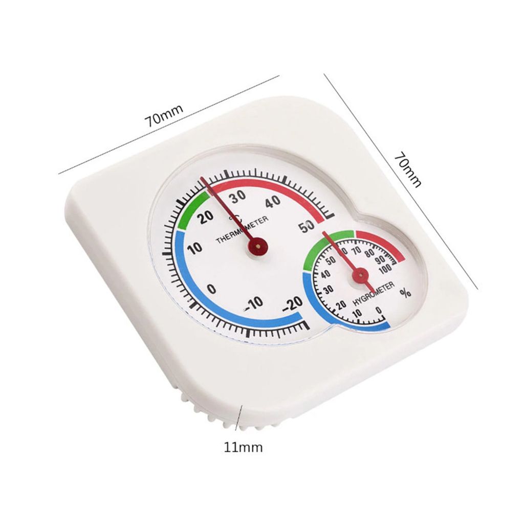 Analoges Innenthermometer Hygrometer TH108 - Temperatur & Feuchtigkeit
