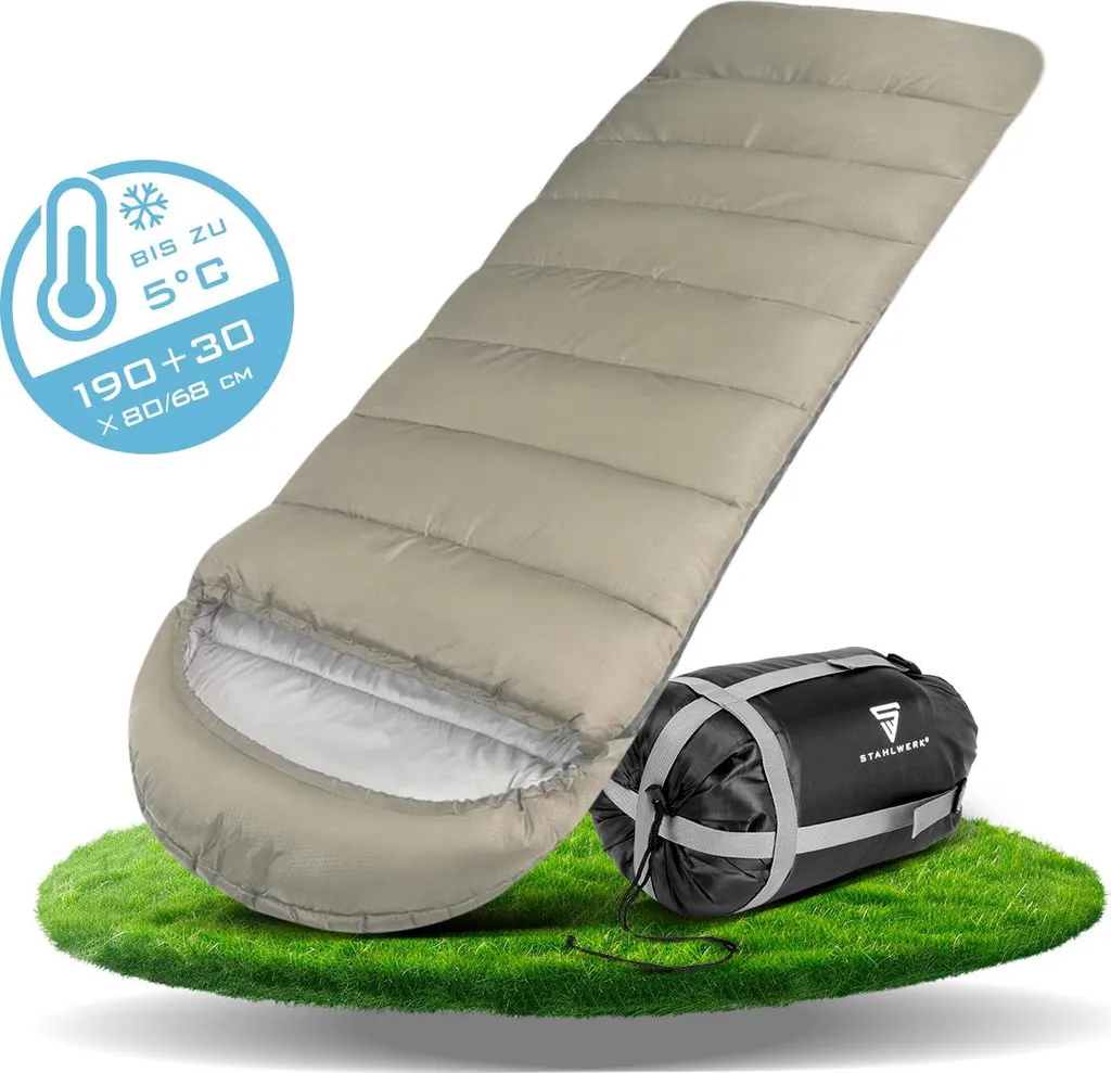 Ne craignez plus le froid en camping avec le sac de couchage 5°C SB-600 ST