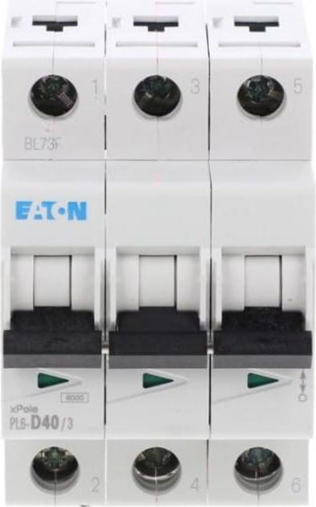 Leitungsschutzschalter 3P D 40A 6kA AC PL6-D40/3 286617