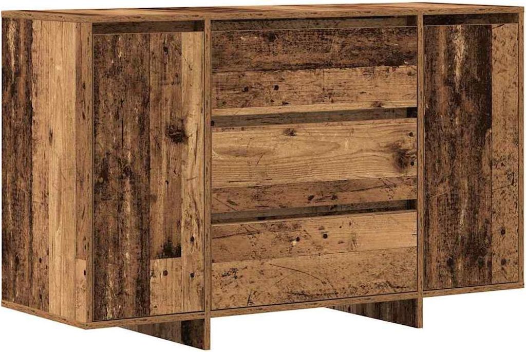 Sideboard mit Schubladen Altholz 120 x 41 x 75 cm Holzwerkstoff
