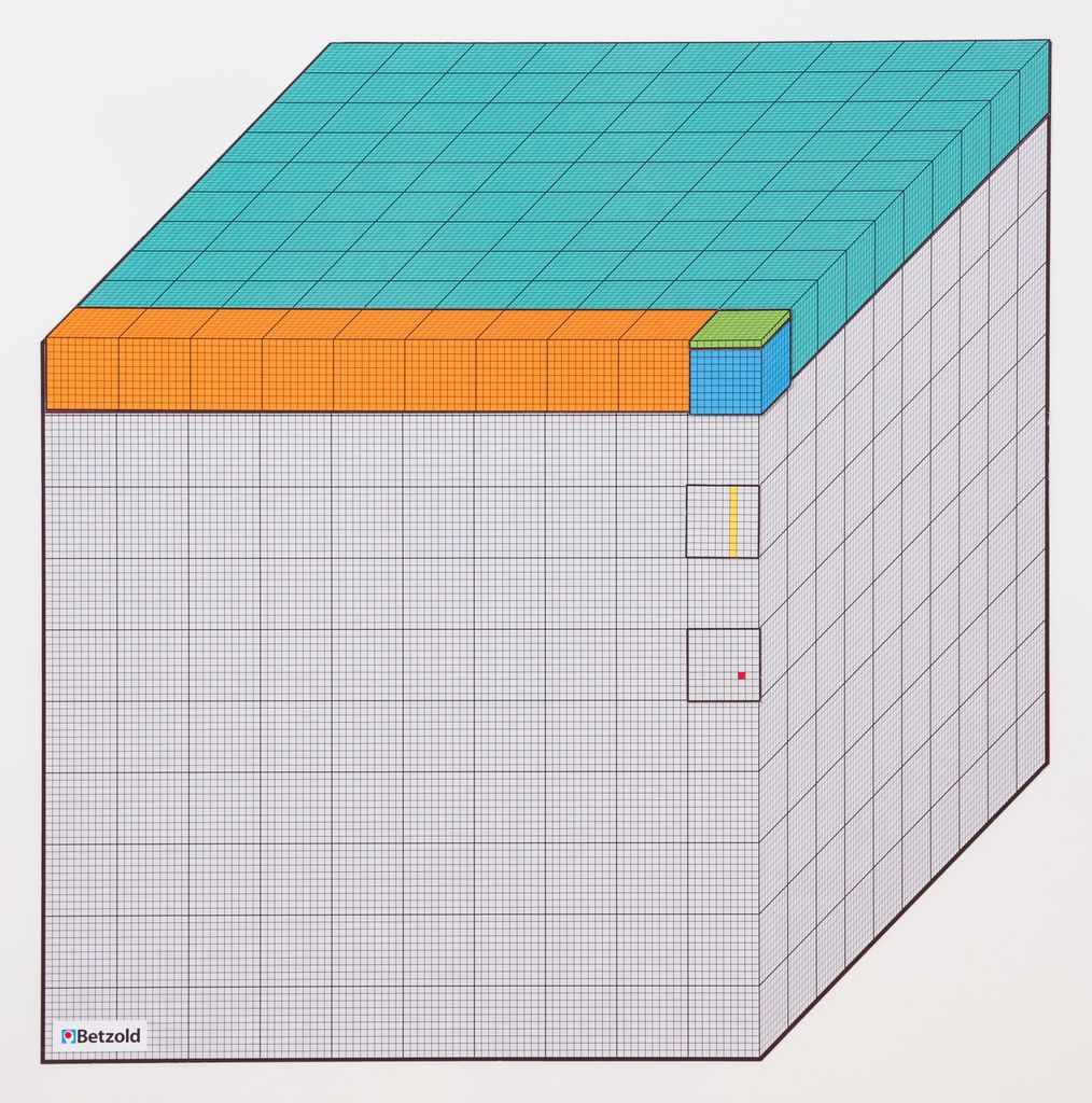 Betzold Die Million  magnetisches Tafelmodell, Systemblock Produktbild 