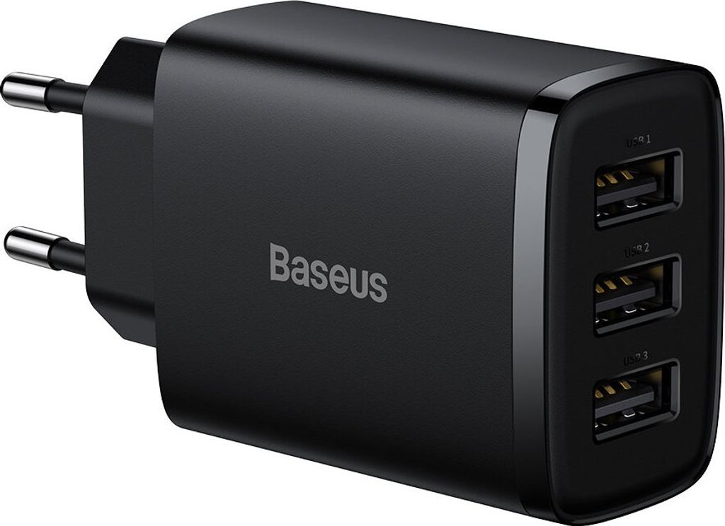 Baseus CCXJ020101, Vnitřní, AC, 5 V, Černá Obrázek produktu 