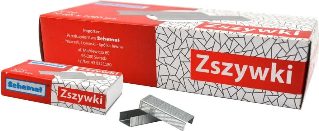 1000 Punti Metallici n. 10 per Casa e Scuola | Scatola 0490 Zincata