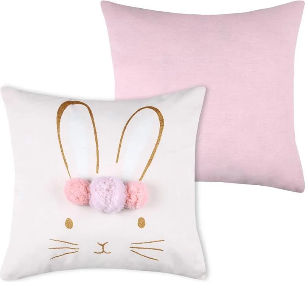 Cuscino MATTY Bunny 40x40: Il Primo Amico di Nanna del tuo Bebè