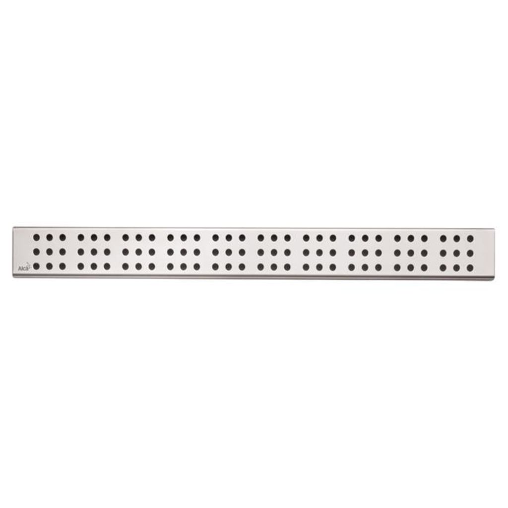 Alcadrain Duschrost PURE für Duschrinnen, Edelstahl-Matt 850 mm