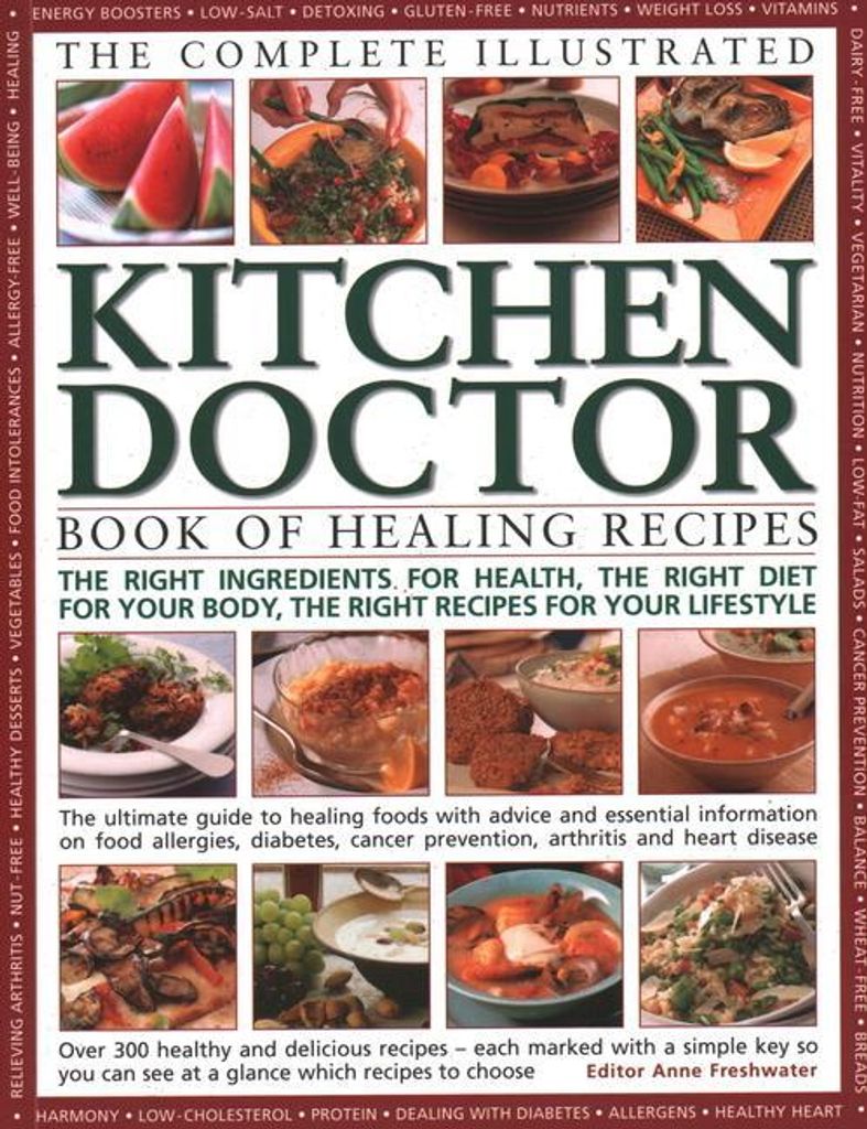Kitchen Doctor Book Of Healing Recipes – Lingua: Inglese