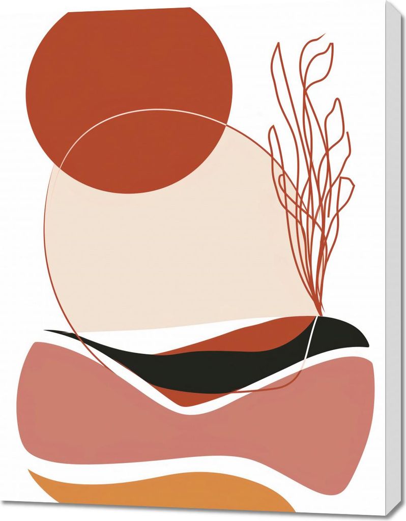 Bild 70x90cm Nachmittag