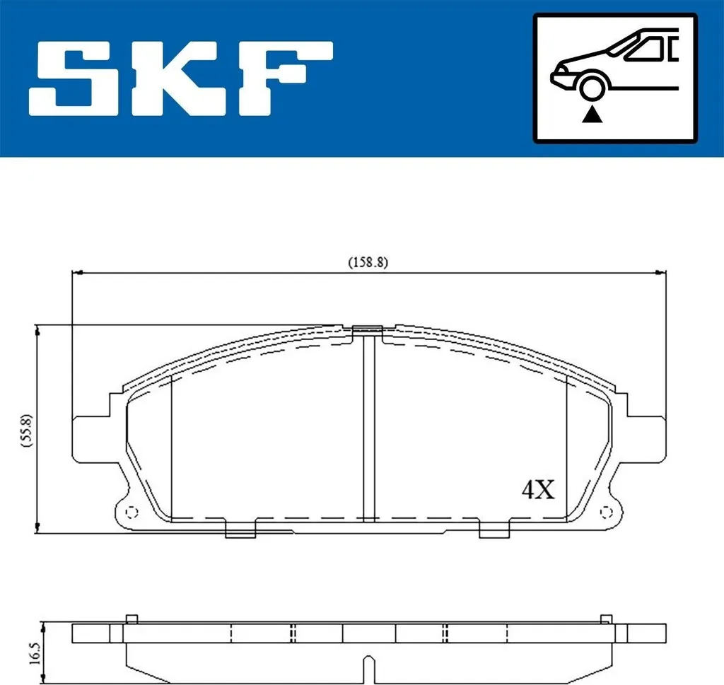 Plaquettes de frein avant NISSAN X-TRAIL T30 : sécurité et confort