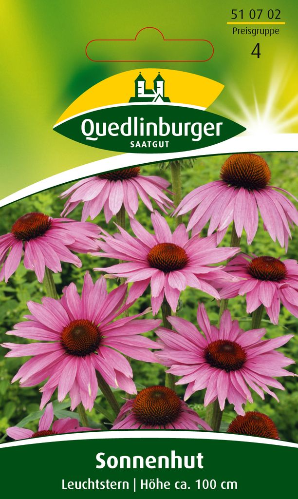 Quedlinburger Saatgut - Sonnenhut Leuchtstern - Samen - Produktbild 3