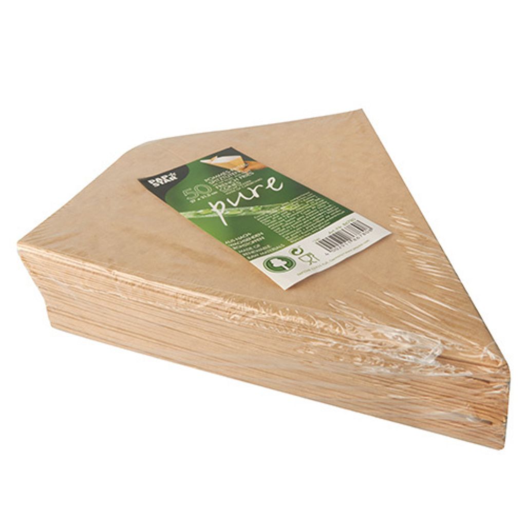 PAPSTAR Pommes-Tüten Mit Dipseite – 500 Stück, 23,5x19 Cm, Braun/weiß, FSC-zertifiziert, 150 G Füllvolumen