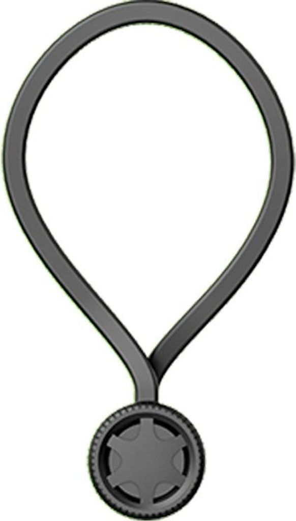 INF 5er-Pack Magnetische Silikon Kabelbinder - 16,5cm Wiederverwendbare Organizer Schwarz