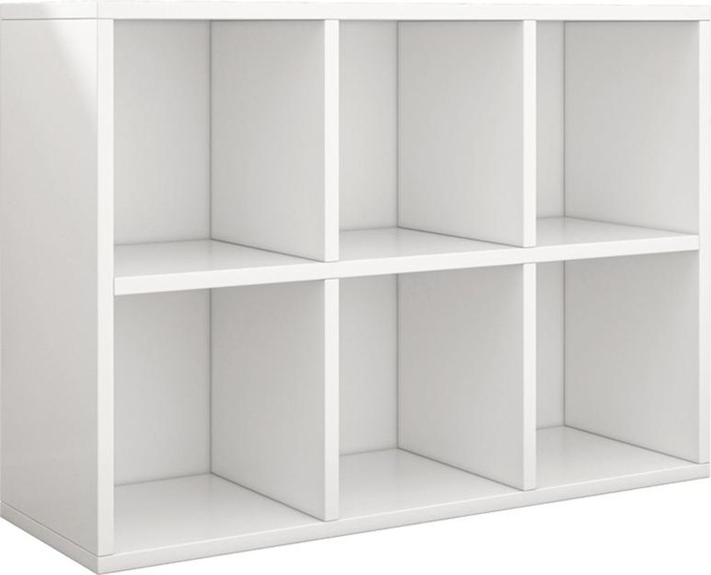 Cubo aperto bianco 2x3 Ufficio moderno 90 cm Immagine del prodotto 