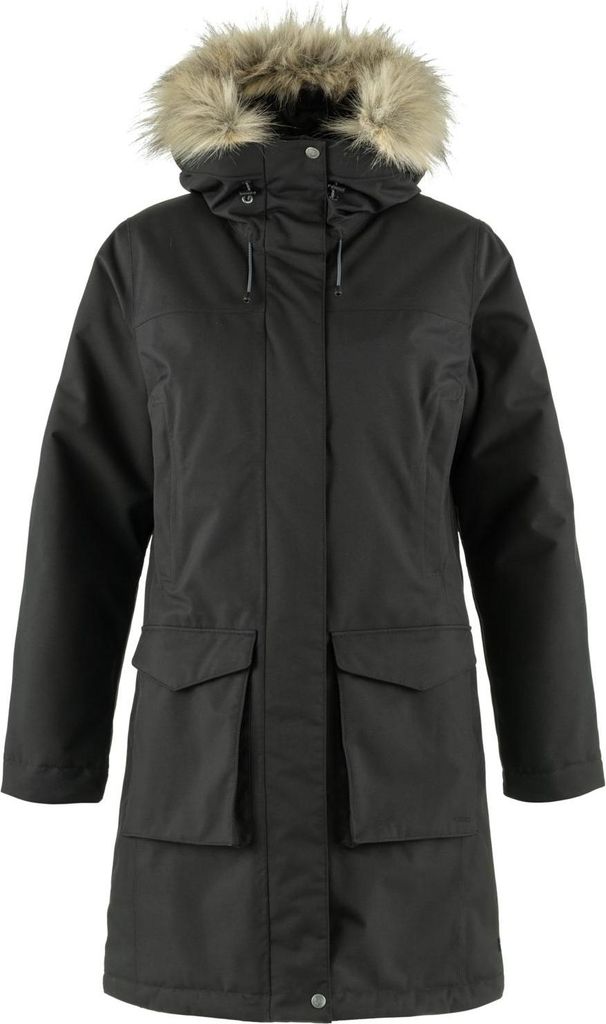 FJÄLLRÄVEN NUUK Lite Parka W 550-BLACK 550-BLACK S