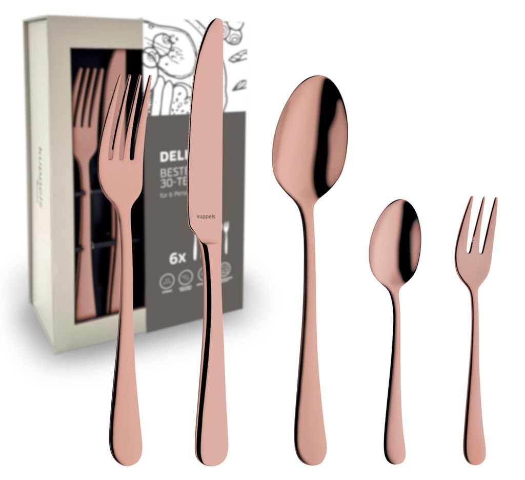 AMEFA DELIA Besteckset 30-teilig PVD rosé Obrázok produktu 