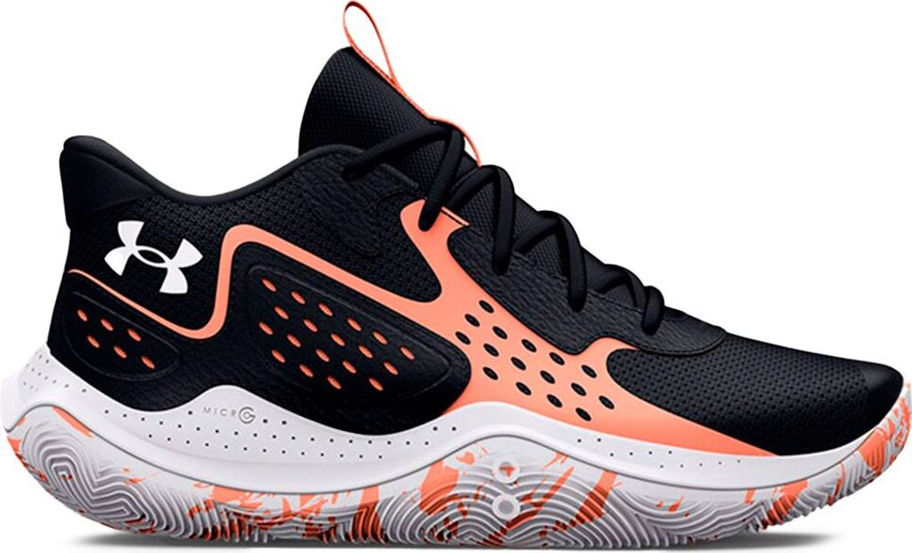 Under Armour Jet '23 Black-Bubble Peach-White Größe EU 41