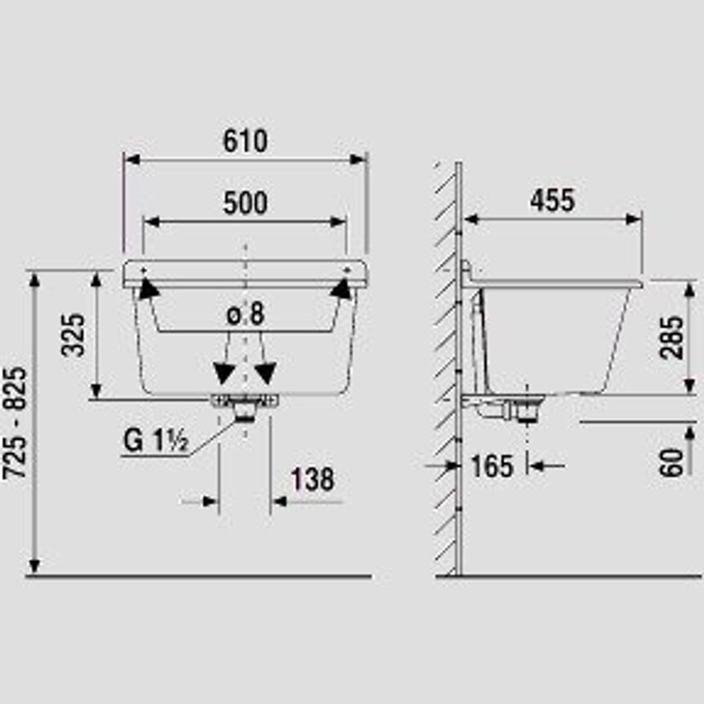 Waschtrog SANIT 60003B6 Immagine del prodotto 