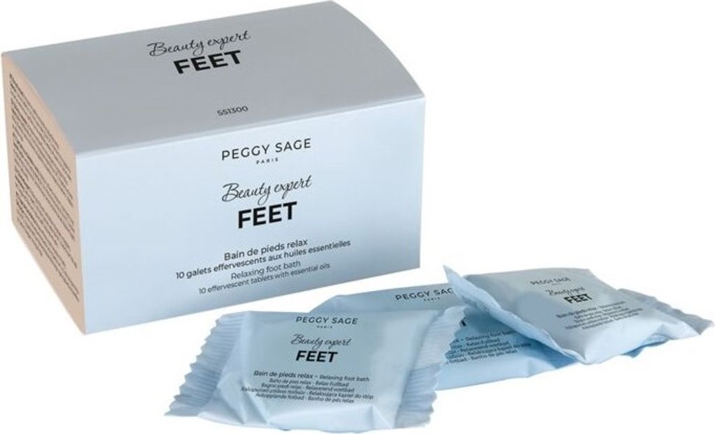Peggy Sage Beruhigendes Fußbad - 10 Sprudeltabletten für Produktbild 