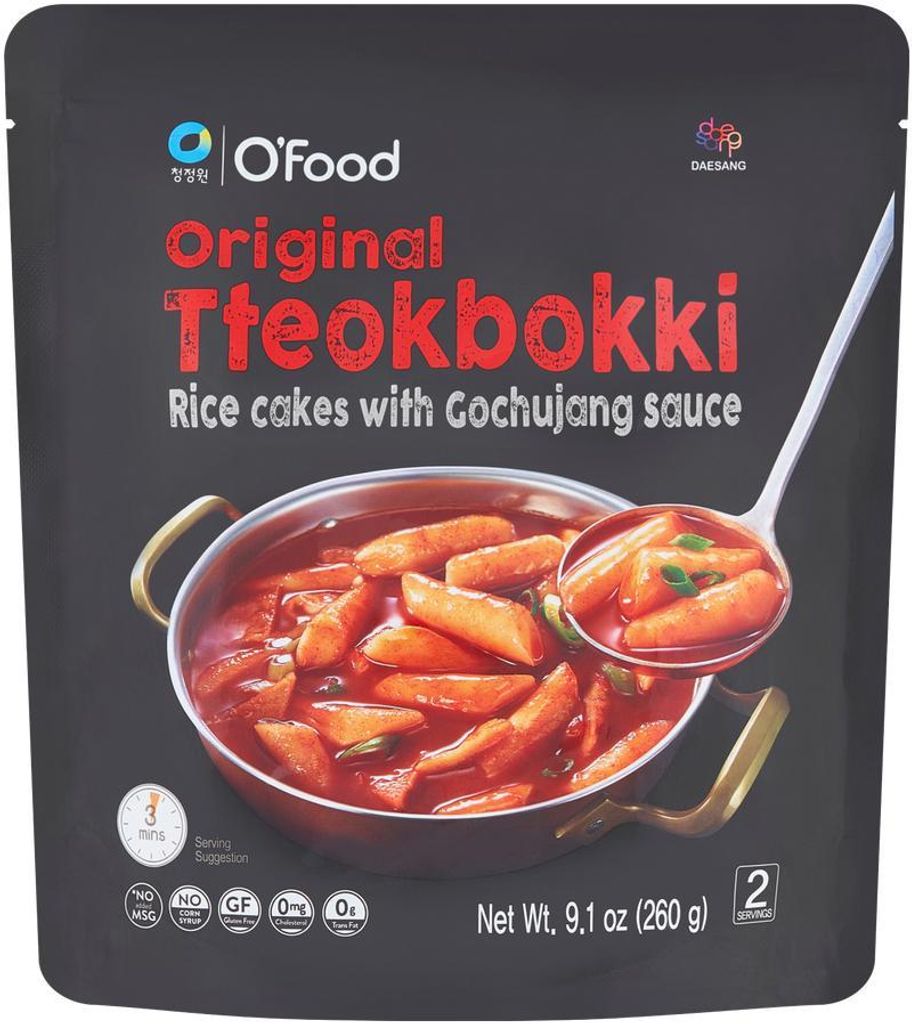 O'Food tteokbokki original 260g Zdjęcie produktu 