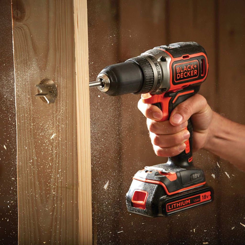 BLACK+DECKER Akku-Bohrschrauber BL186KB, 18Volt Produktbild 