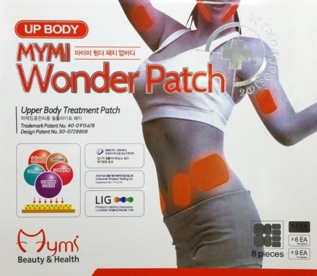 24 MYMI Wonder Patch Abnehmpflaster Abnehmen Diät Bauch Arme Taille Hüfte 