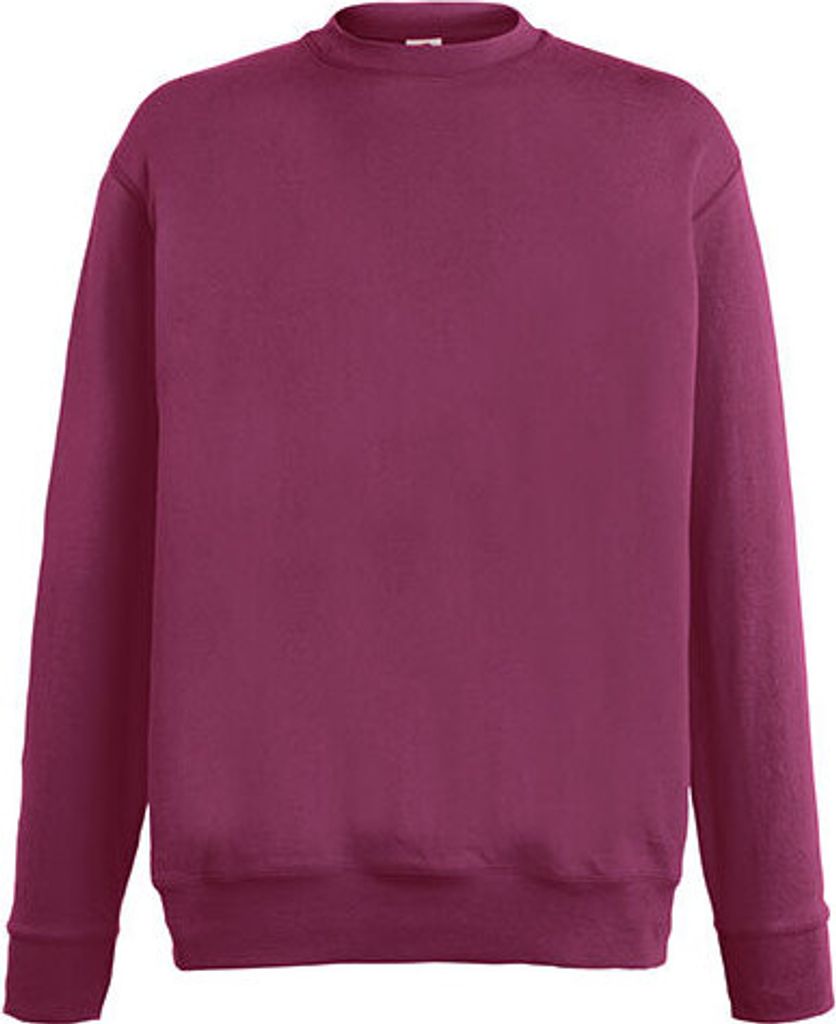 Fruit of the Loom - New Lightweight Set-In Sweat - Burgundy - L