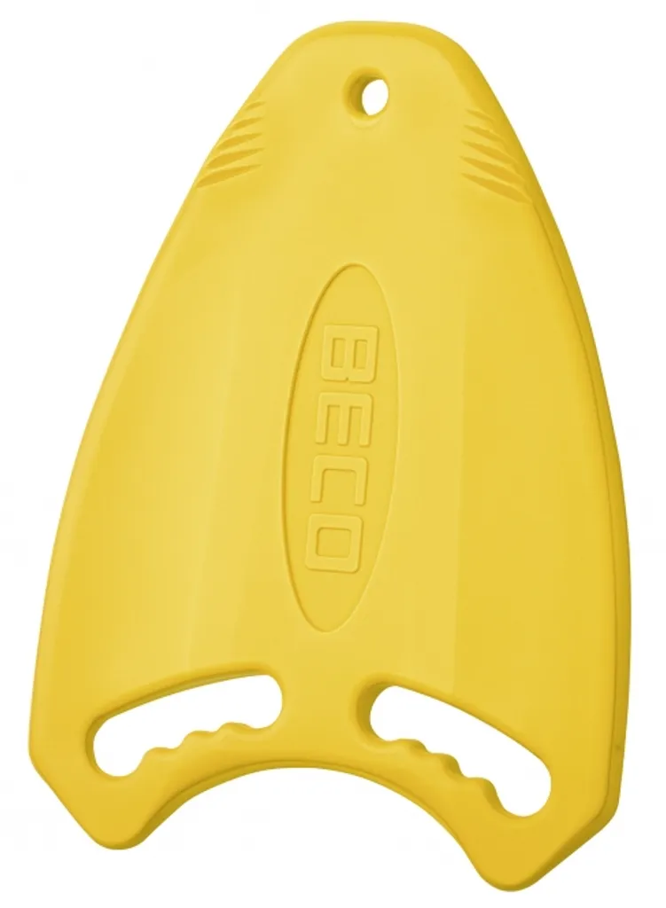 Planche Beco Kick Board PRO jaune en mousse haute densité ultra robuste
