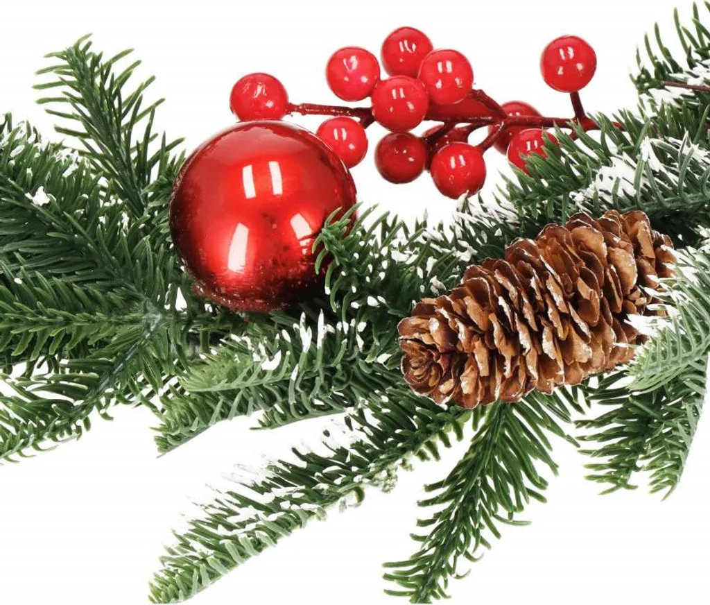 Guirlande Décorative 150 cm pour Cheminée et Escalier Style Hiver - 7