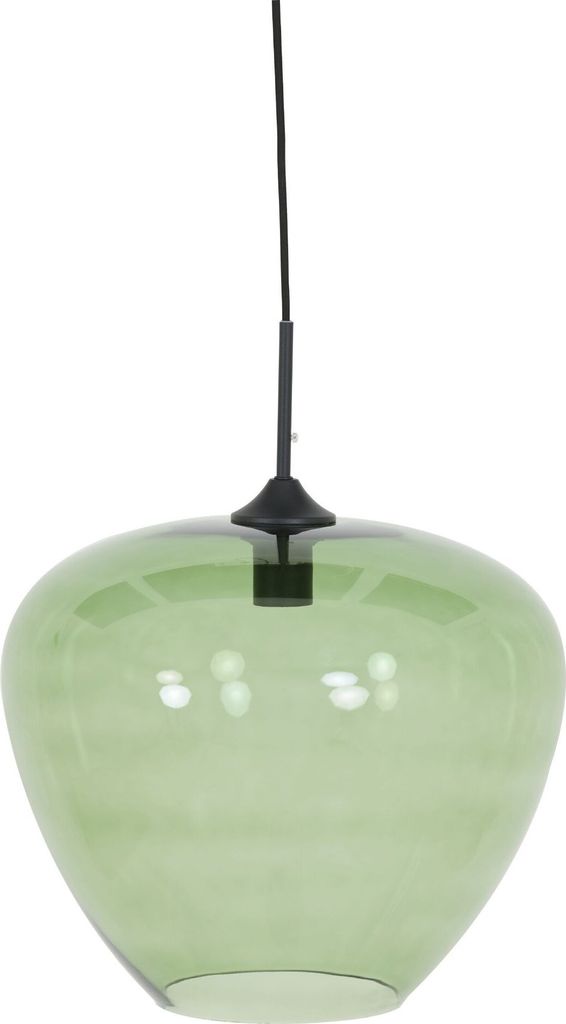 Light & Living - hängeleuchte - Mayson - grün - glas - Ø 40cm - E27 - 2952481