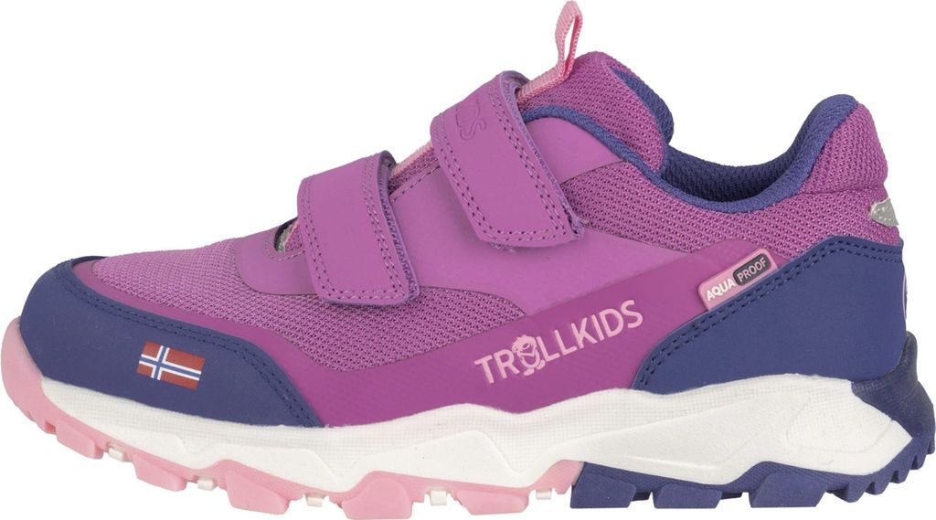 Trollkids Kids Preikestolen Hiker Jungen Wanderschuhe Rosa 269-242 Grösse 27