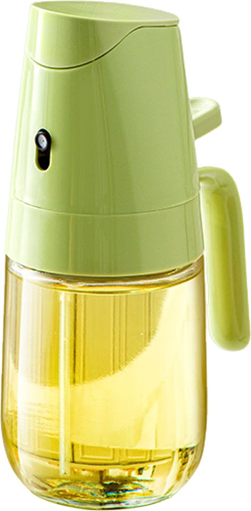 Ölsprüher zum Kochen, 2-in-1-Ölspender und -sprüher, 300/500 ml Glasflasche, Tropfschutzdüse, leicht zu reinigendes Küchenwerkzeug für Öl, ...