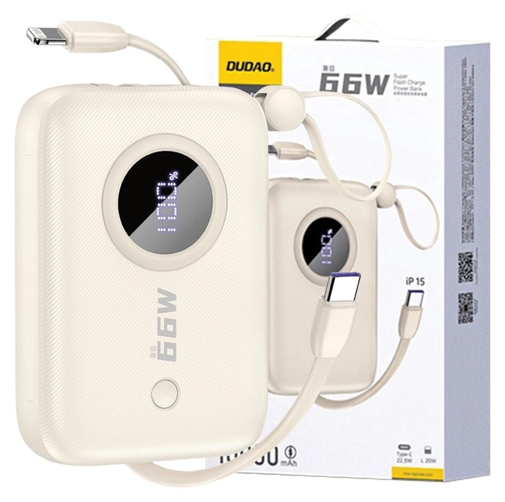DUDAO K14-W, 10000 mAh, Lithium-ion (Li-ion), Power Obrázek produktu 