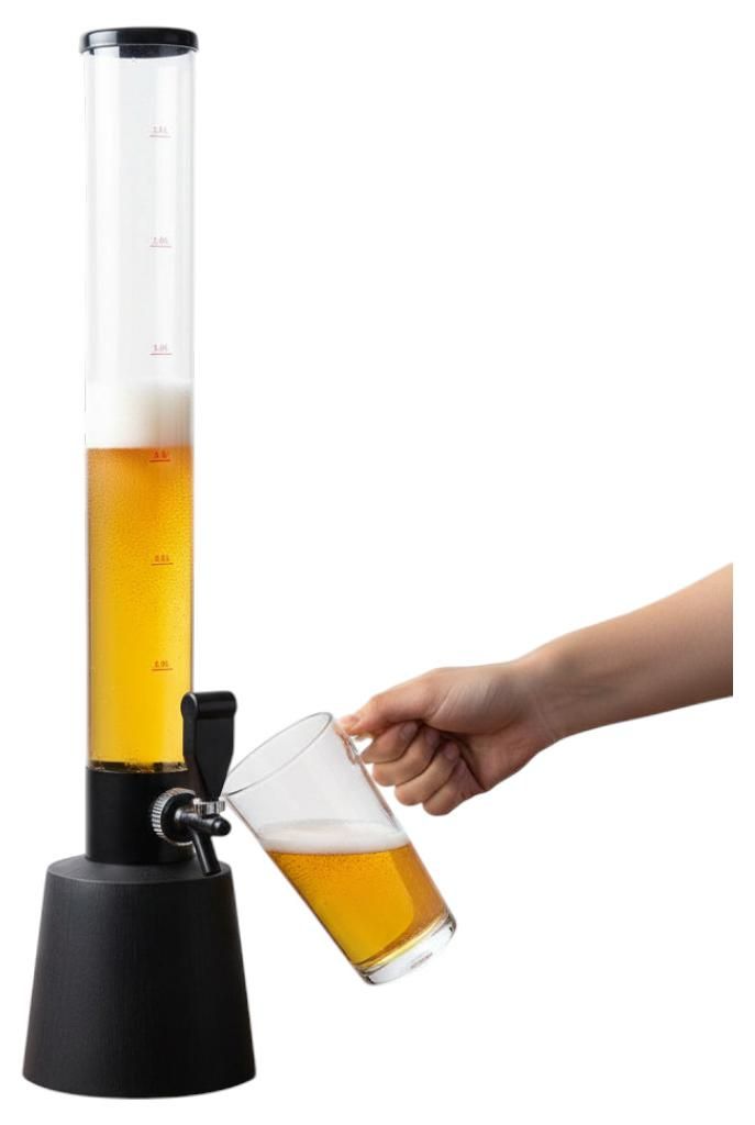 Getränkesäule 3,5L – Biertower mit Zapfhahn | Bier Produktbild 