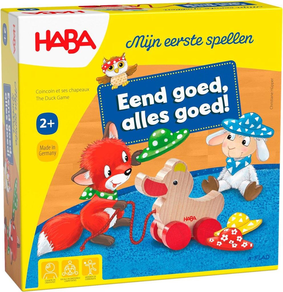 Haba Brettspiel Meine ersten Spiele Alles gut kleine Ente Produktbild 