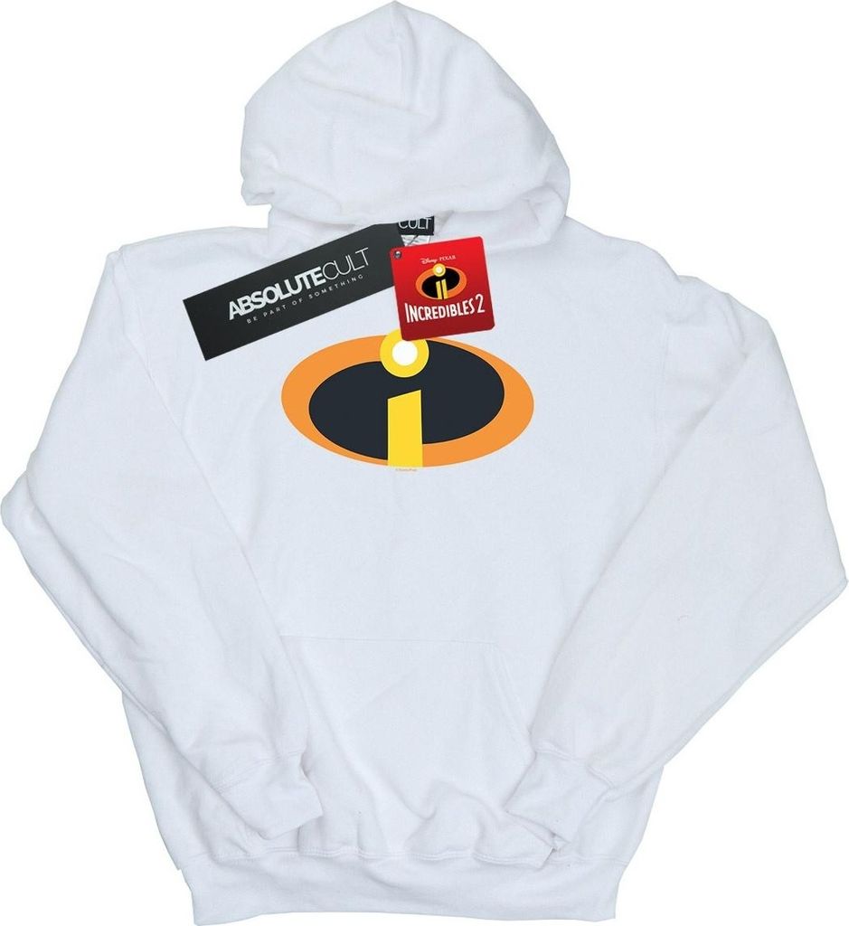 Disney - "The Incredibles" Kapuzenpullover für Herren BI16574 (XL) (Weiß)