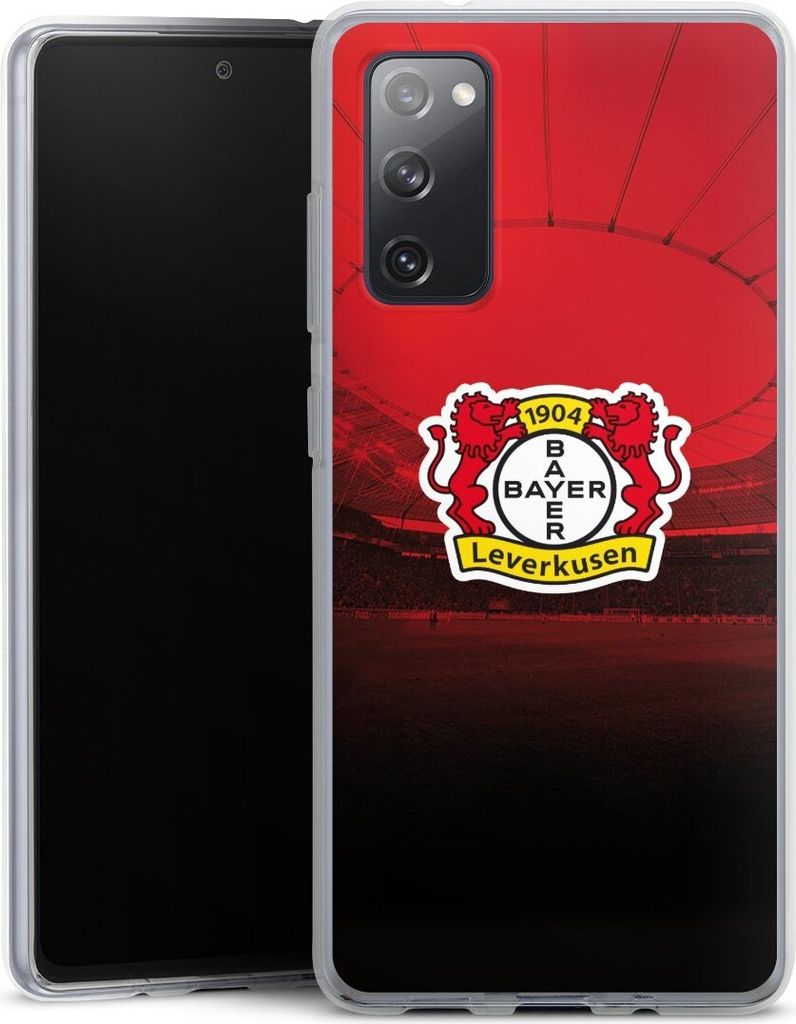 DeinDesign Handyhülle für Samsung Galaxy S20 FE 5G Silikon Hülle Case Smartphone Schutzhülle Bayer 04 Leverkusen Offizielles Lizenzprodukt Stadion