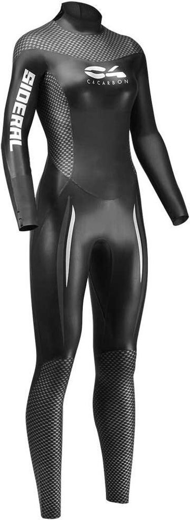 C4 Freediving Sideral Freitauch-neoprenanzug 2 Mm Schwarz 1 Schwarz 1