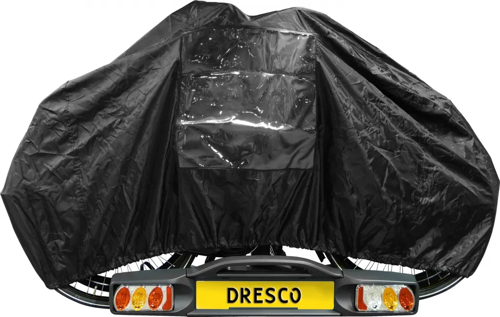 Housse pour 2 vélos pour camping-car et transport extérieur en polyester