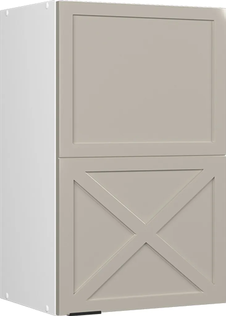 Vicco Pensile da cucina Fame-Line, 45 cm, GrigioBeige/Bianco