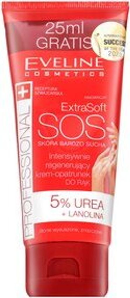 Eveline Extra Soft SOS Intensely Regenerating Hand Cream-Mask Handcreme für trockene Haut 100 ml