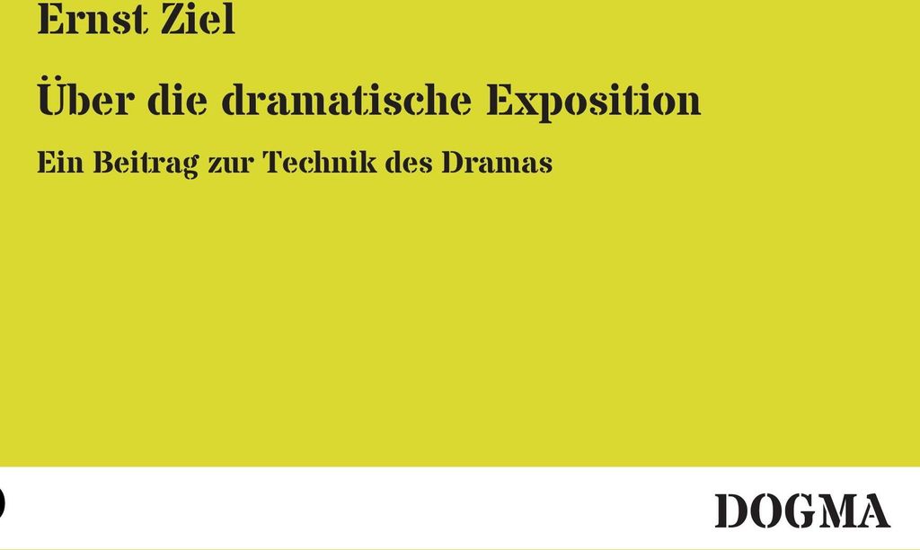 Über die dramatische Exposition