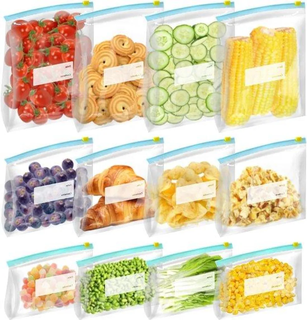 Sachets Légumes en Silicone Multi-tailles - Alternative Zéro Déchet