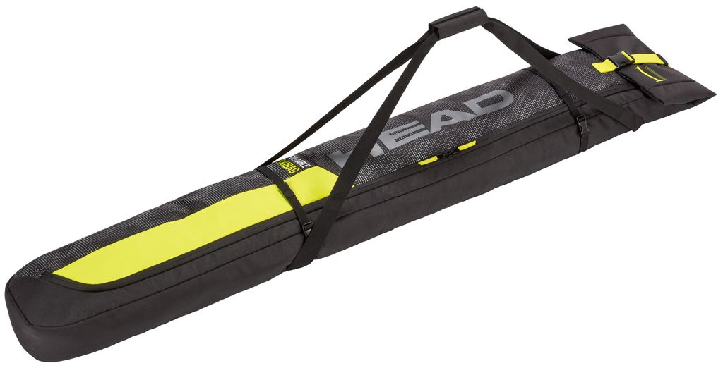 Black Crevice Skitasche und Skischuhtasche 43 x 27 5 cm Yellow 