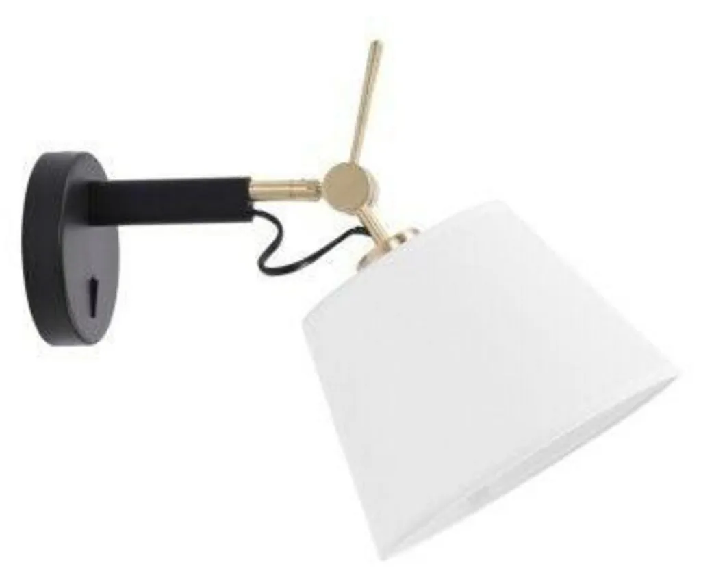 Applique murale Kinkiet ZYTA XS AZ4187 Azardo éclairage design noir