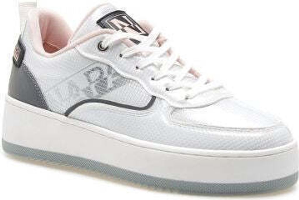 Schuhe Napapijri Np0a4gcn River Weiß Ledermischung