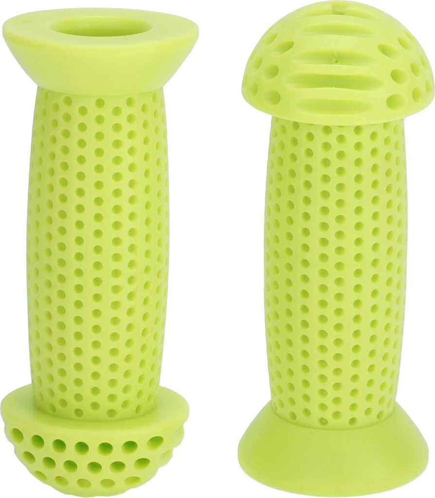 Kinderfahrrad Lenkergriffe Abdeckungen 100mm Lang Weich | Kinderfahrrad Lenkergriffe Schutz Grün 1 Paar